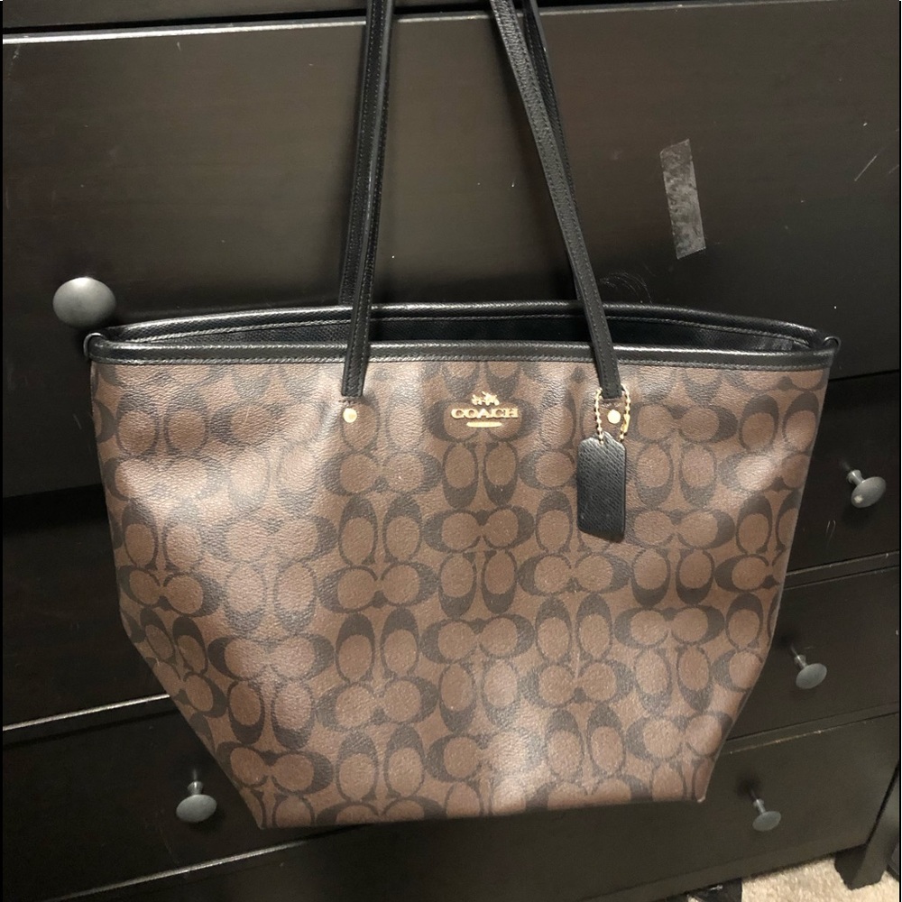 Coach tote purse
